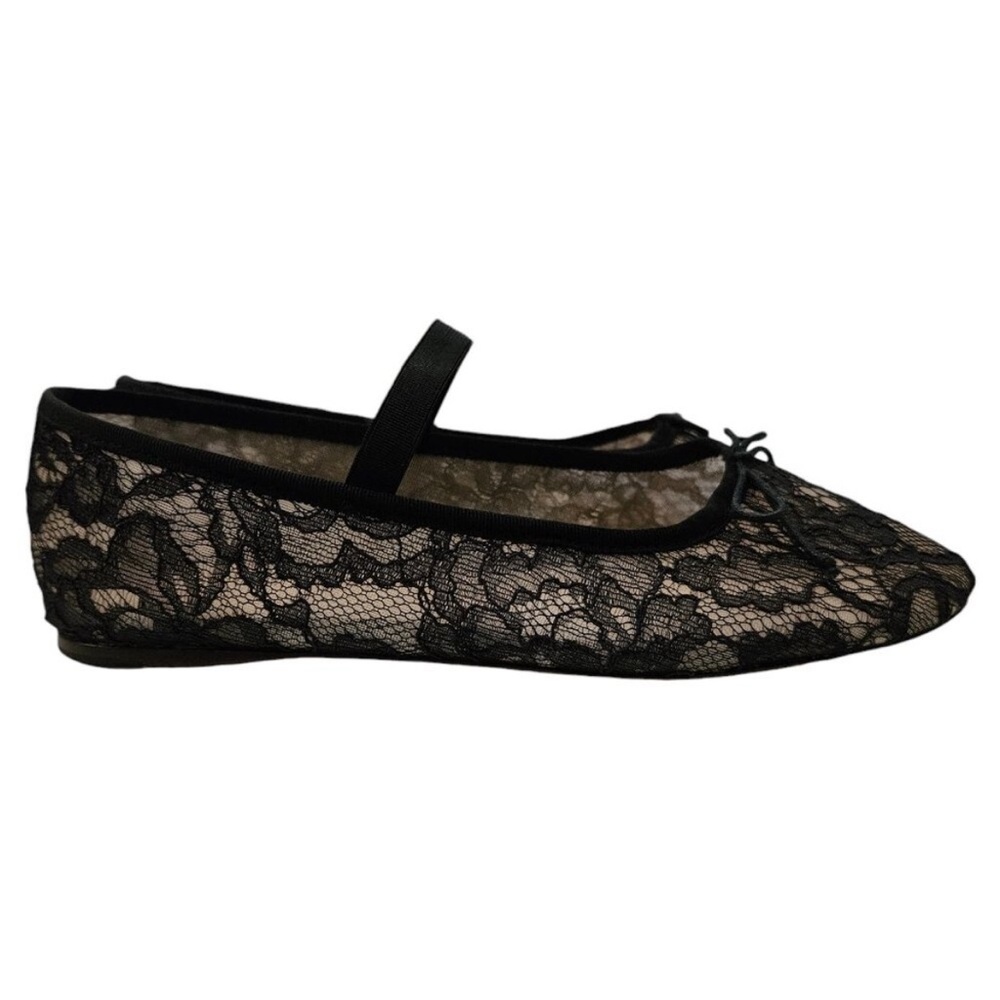 Loeffler Randall Black Lace Flats - Picture 4 of 10